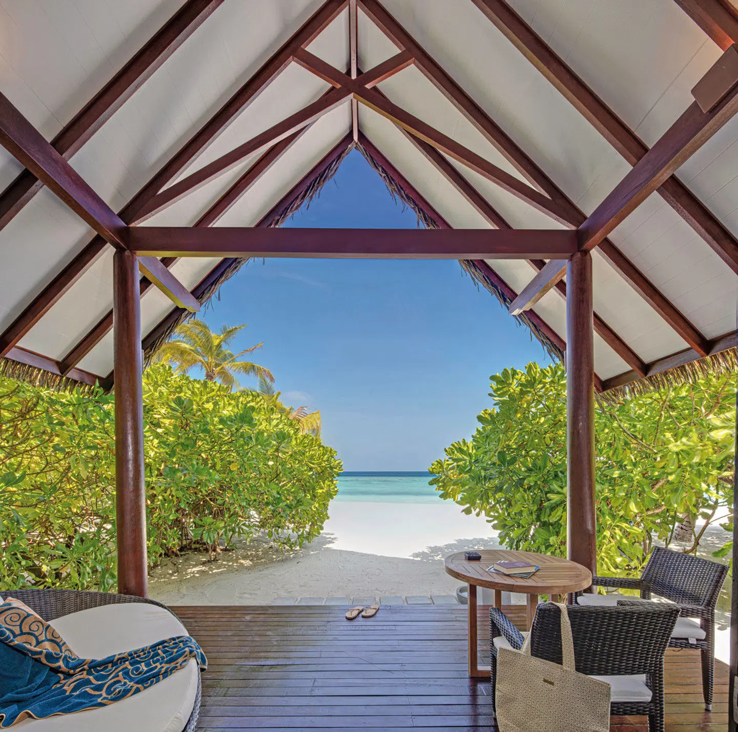 Heritance Aarah Maldives Terrasse