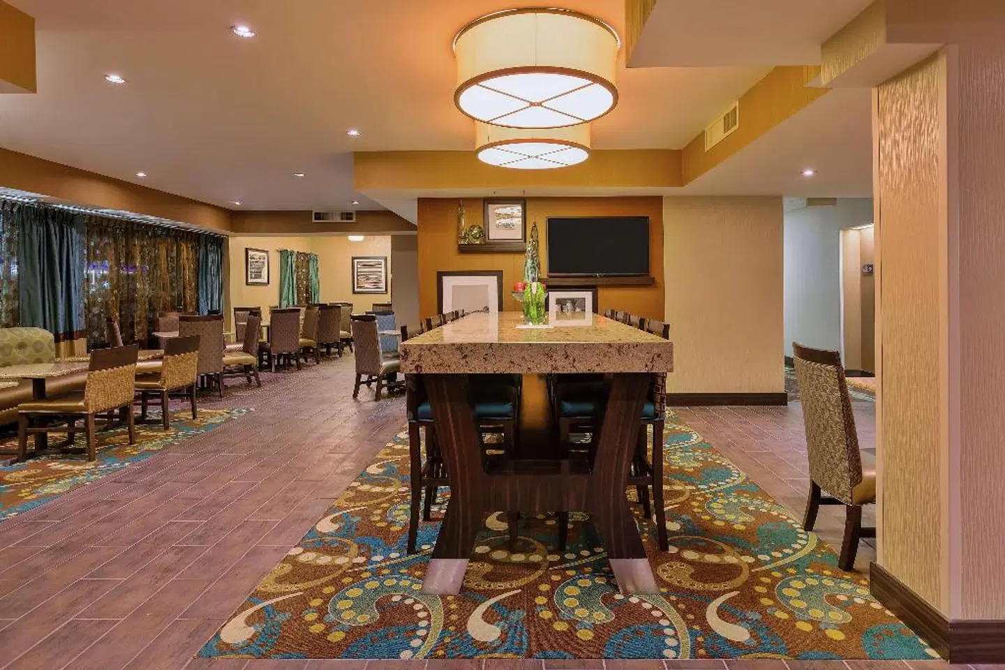 Hampton Inn Bakersfield-Central LOUNGE_LOBBY