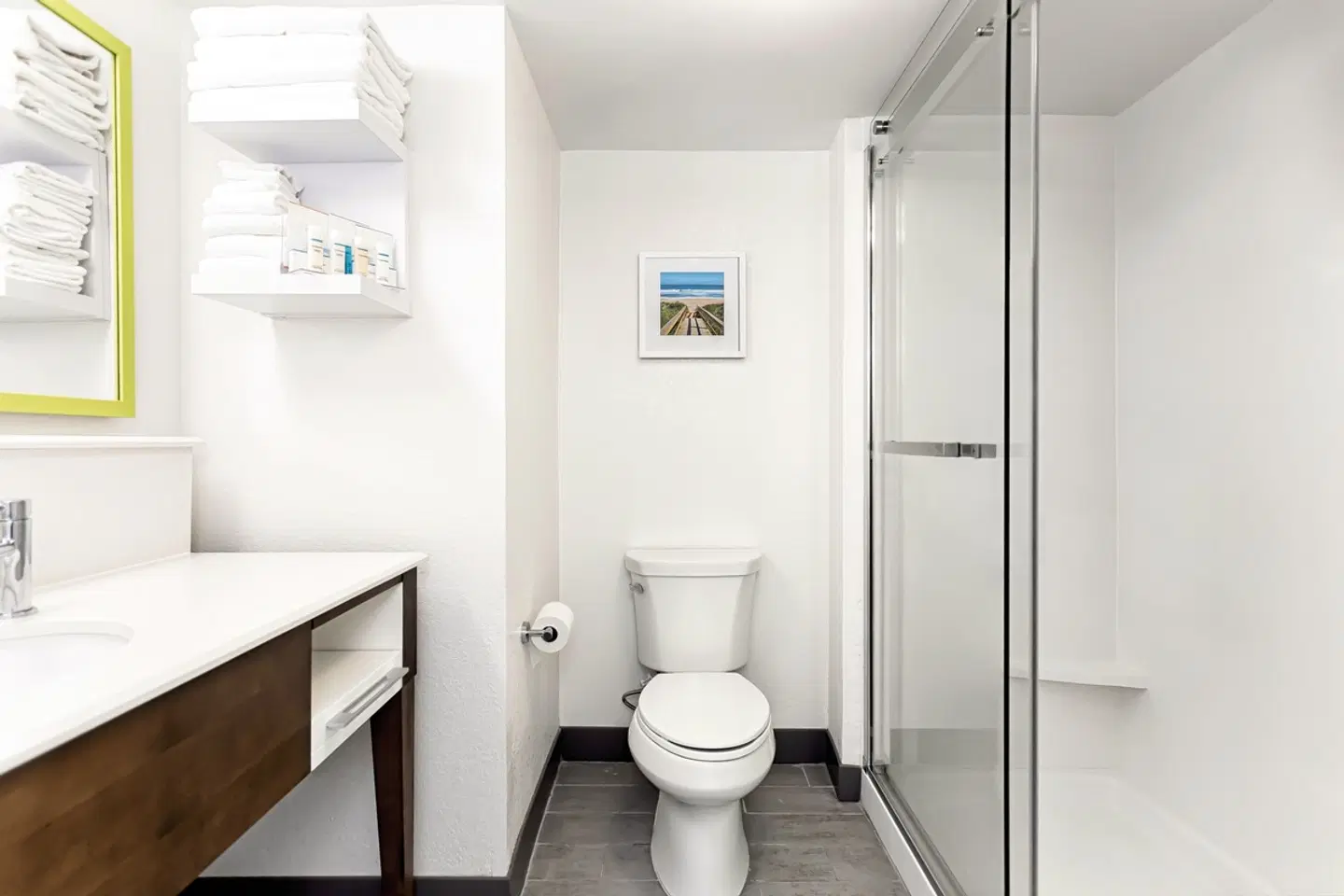 Hampton Inn Amelia Island at Fernandina Beach Badezimmer