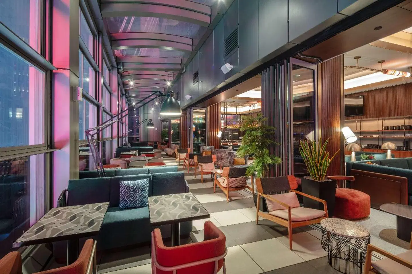 Tempo by Hilton New York Times Square Terrasse