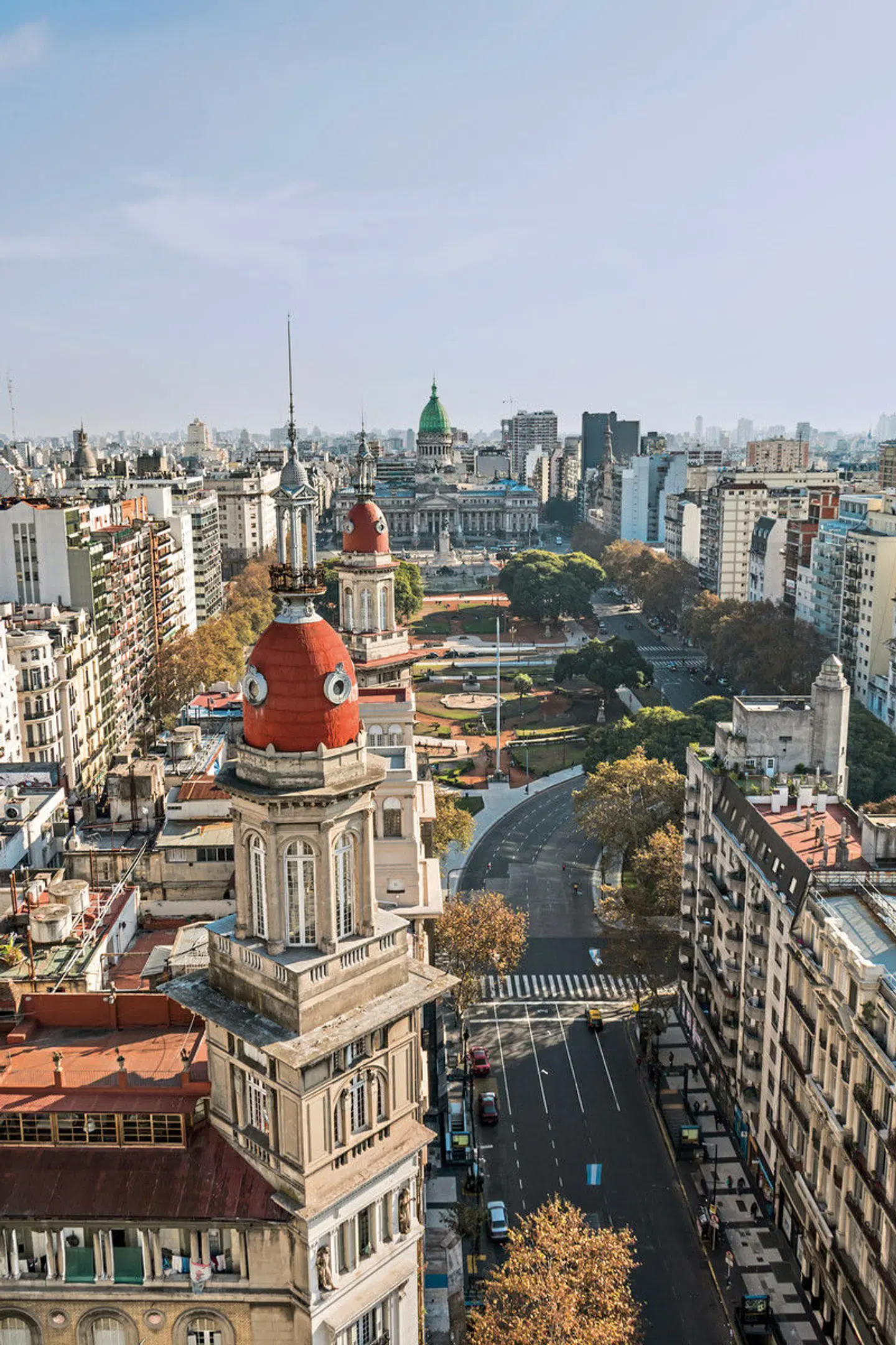 Nationalparks in Patagonien Terrasse