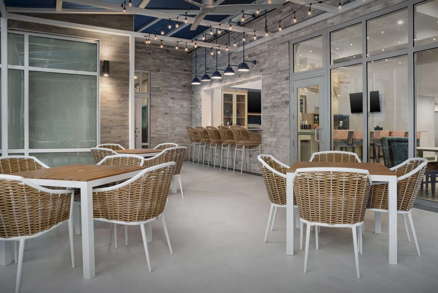 Hampton Inn & Suites Naples South Terrasse