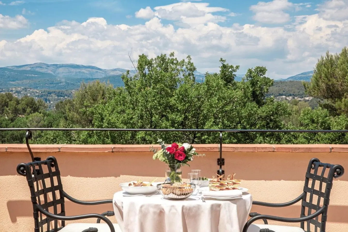 Terre Blanche Hôtel Spa Golf Resort Terrasse