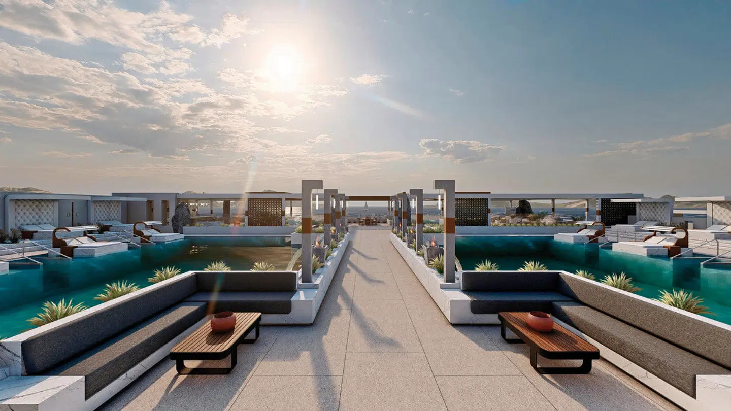 DICOSTA Boutique & Wellness Beachfront Hotel Terrasse