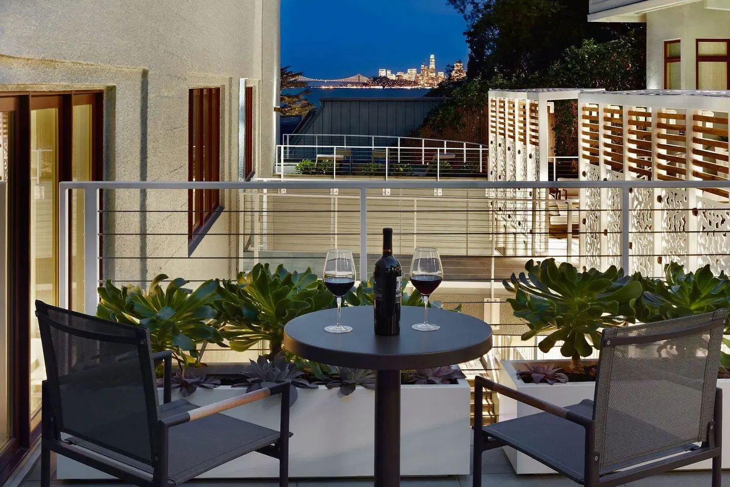Casa Madrona Hotel and Spa Terrasse