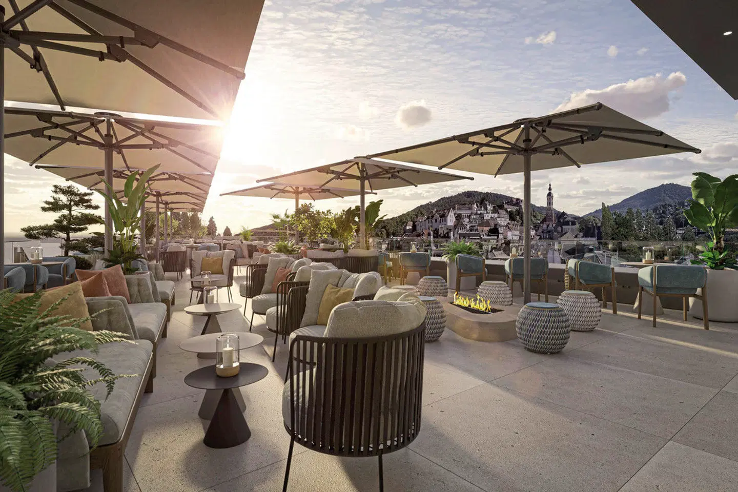 Steigenberger Icon Europäischer Hof Terrasse