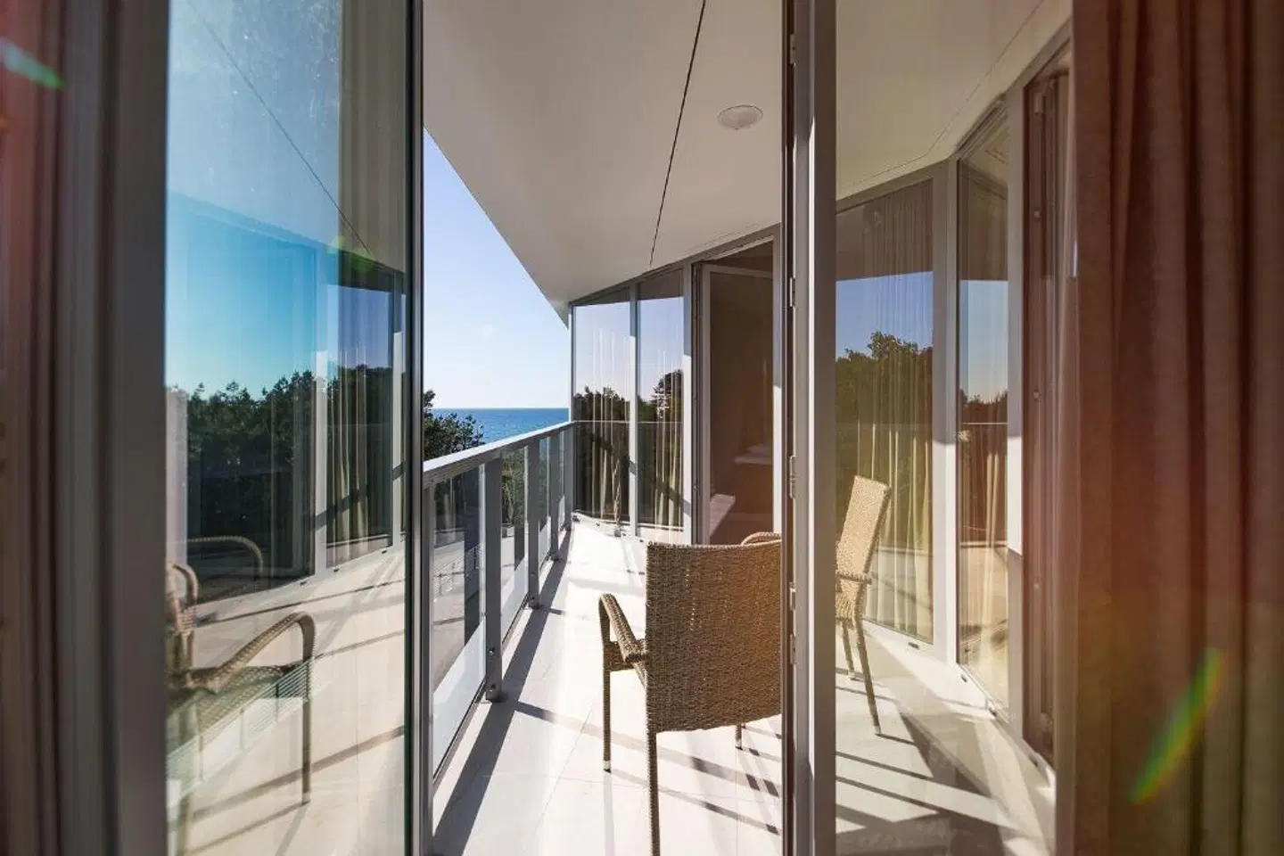 Dune Beach Resort Terrasse