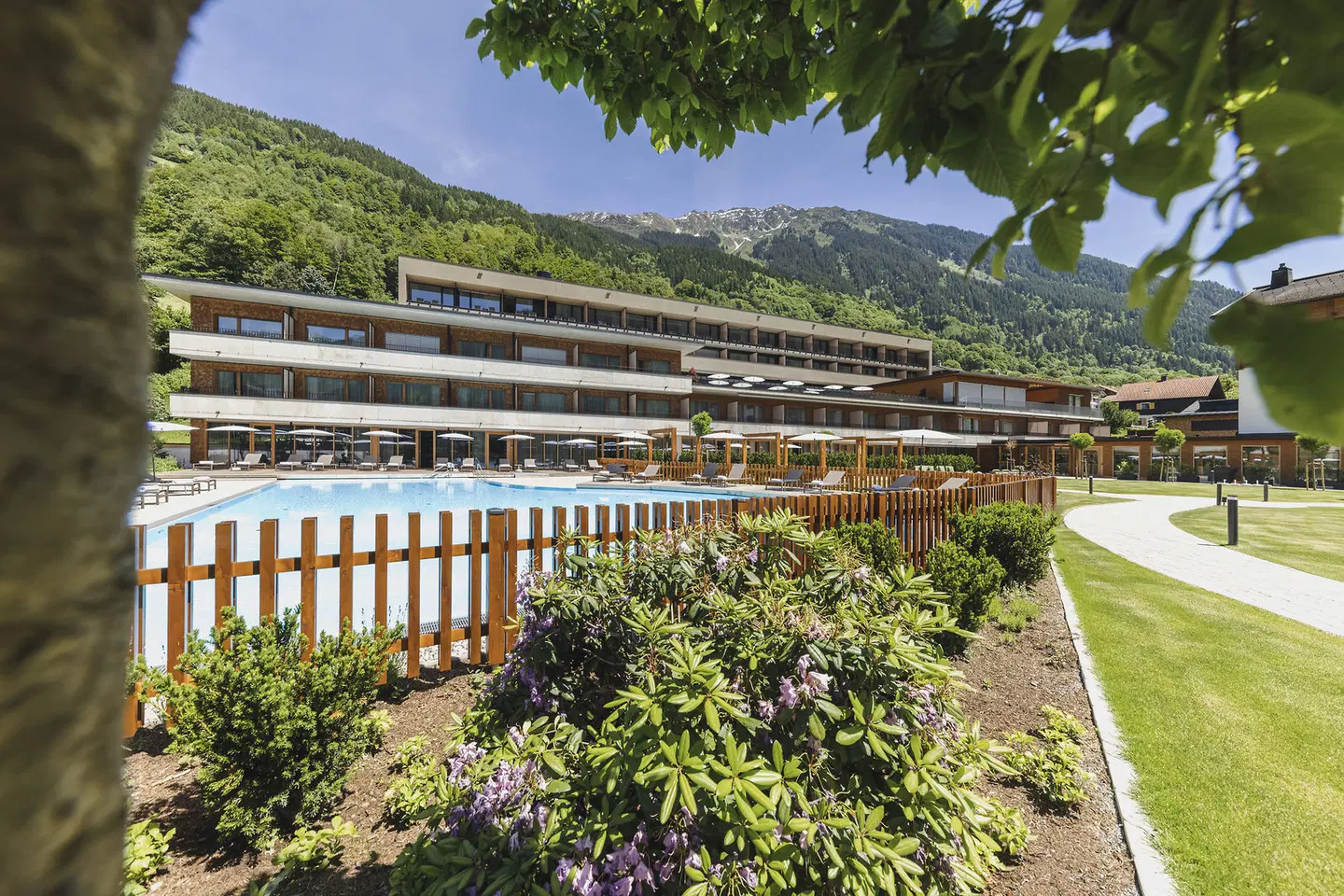 Alpenhotel Montafon Garten