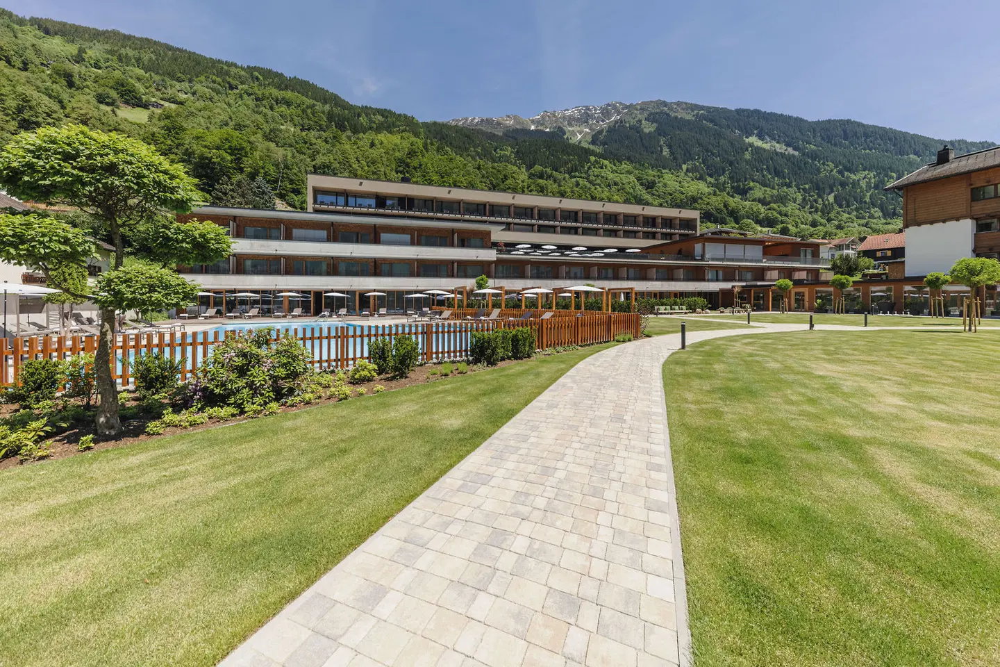 Alpenhotel Montafon Garten