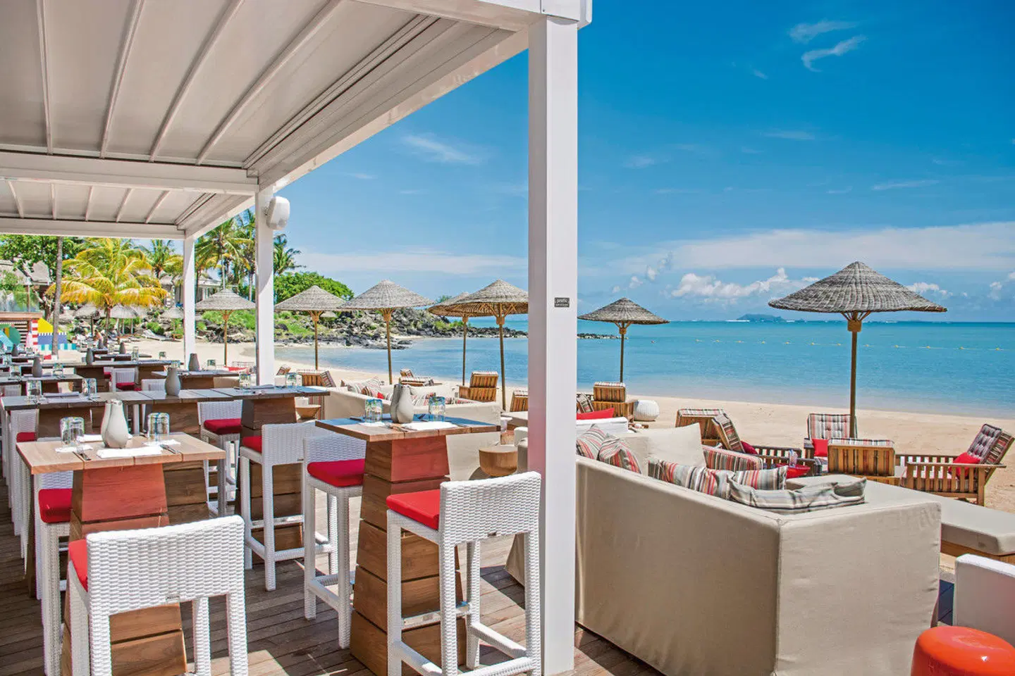 LUX* Grand Gaube, Mauritius Terrasse