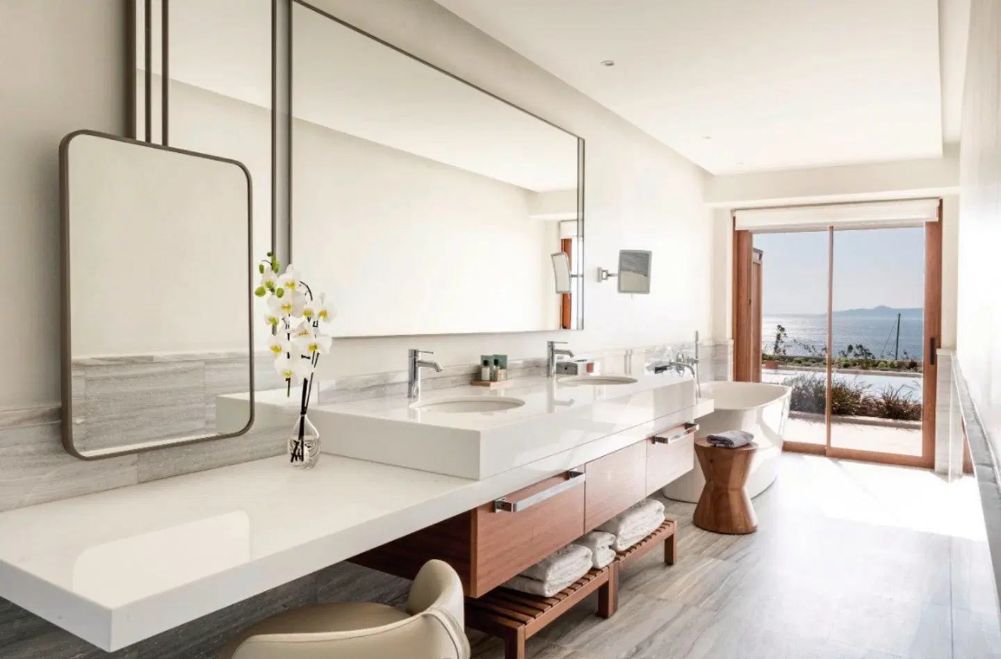 Porto Elounda Golf & Spa Resort Badezimmer