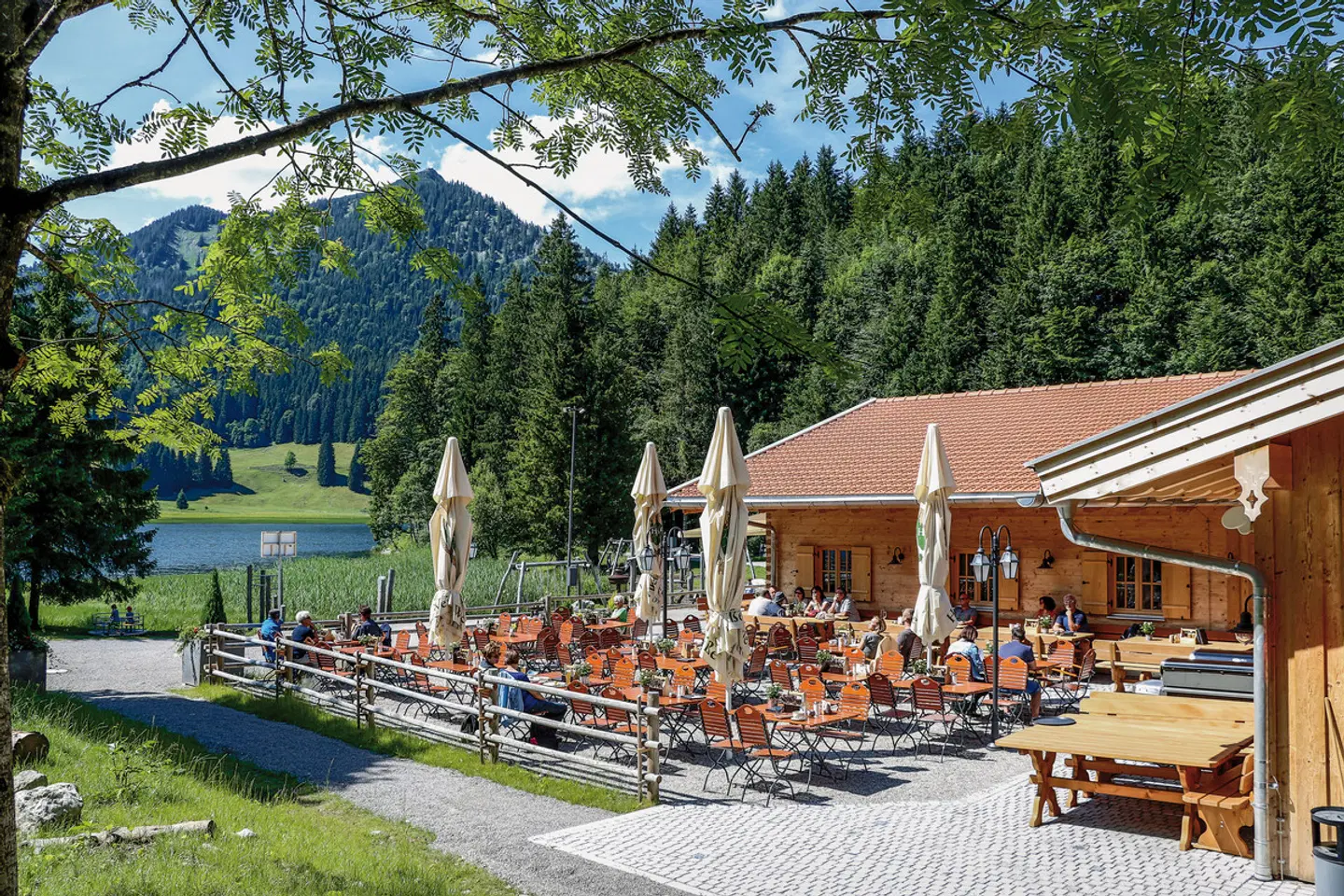 Arabella Alpenhotel am Spitzingsee Terrasse
