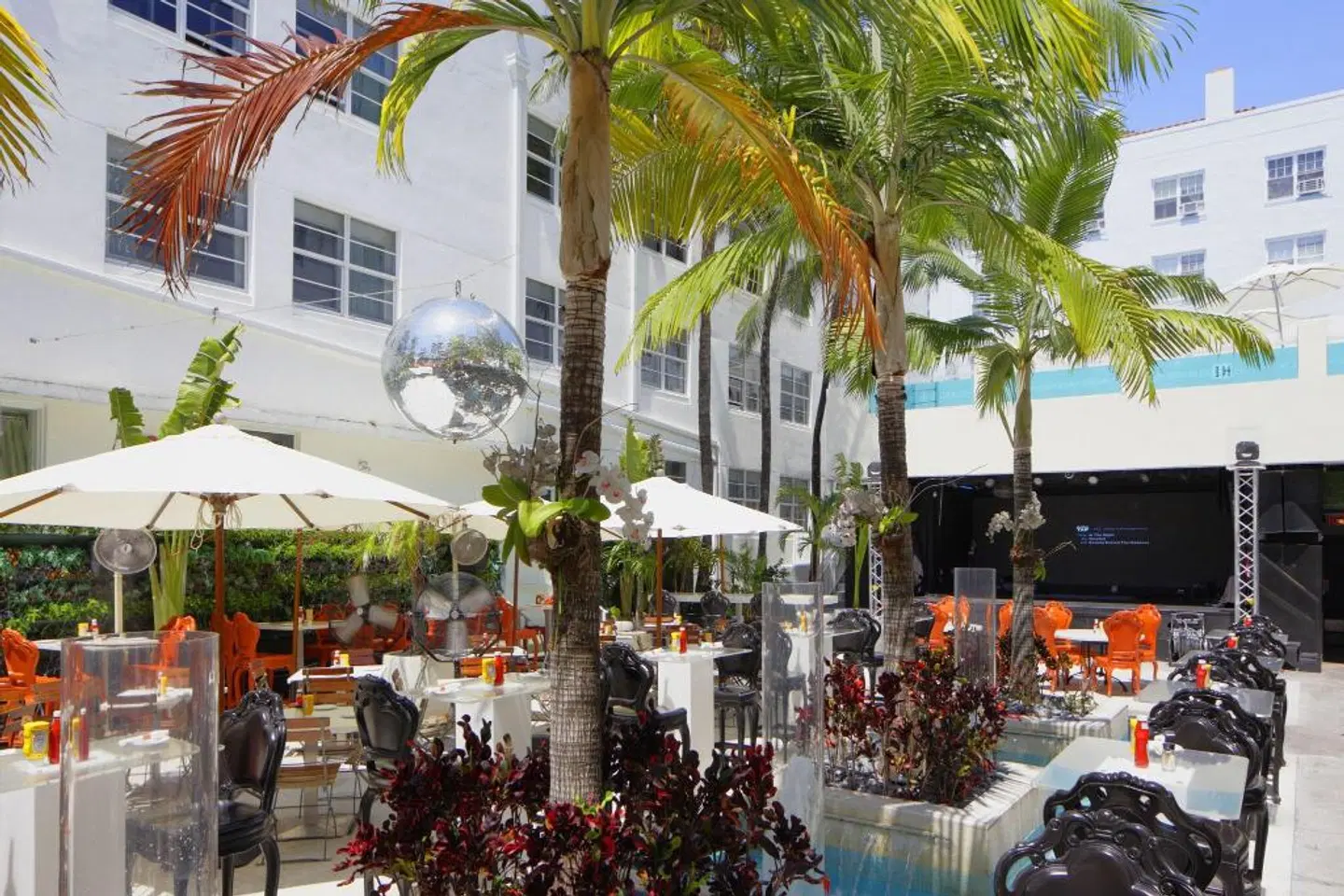 Breakwater South Beach Terrasse