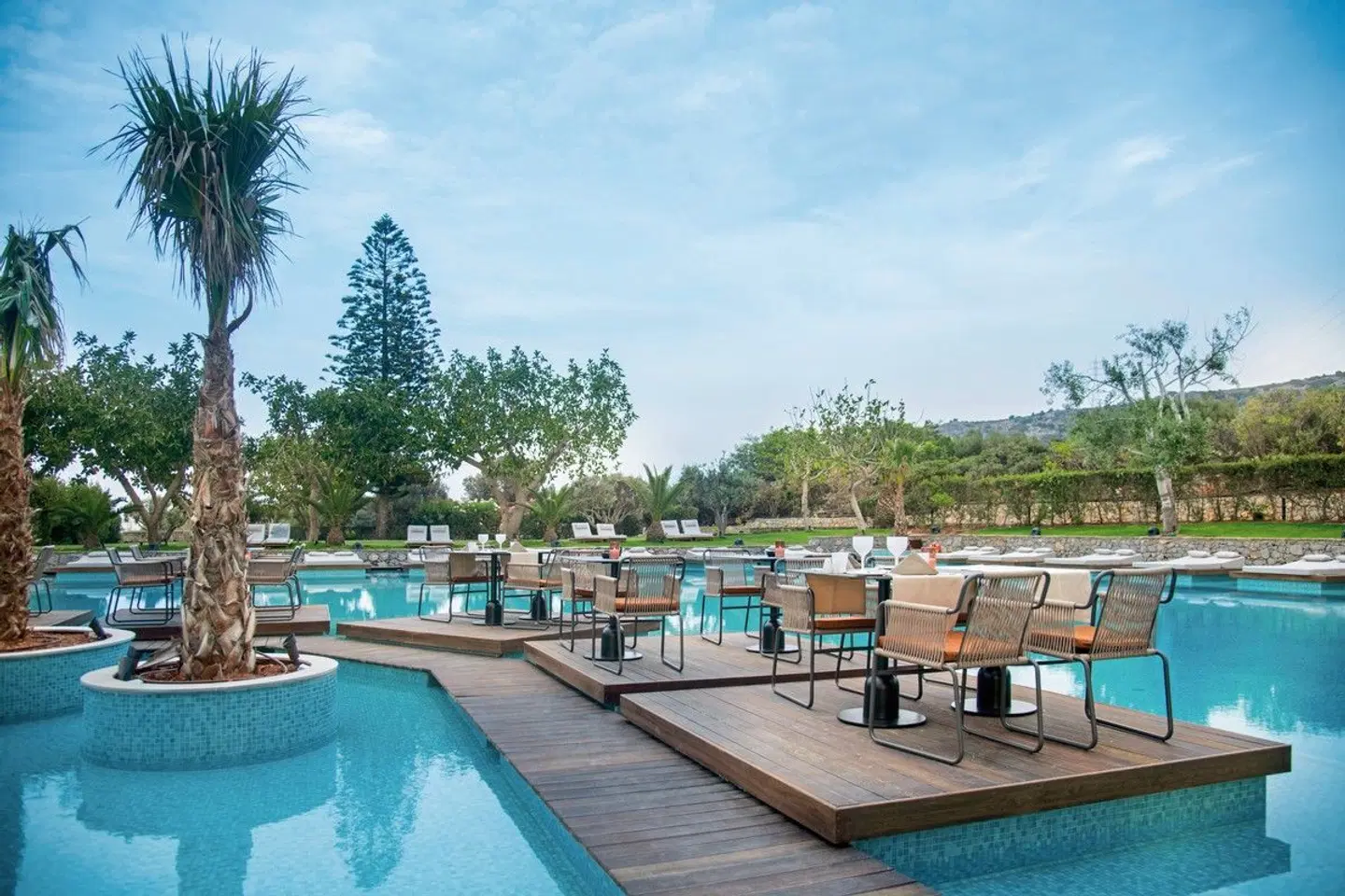 King Minos Retreat Resort & Spa Terrasse