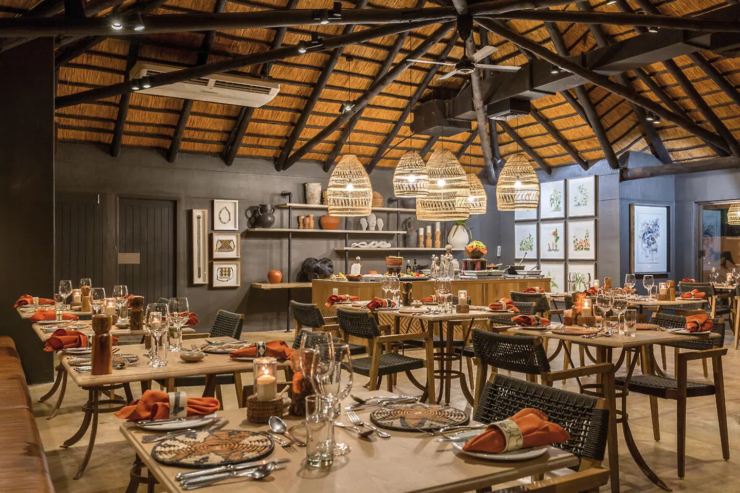 Mala Mala Game Reserve Restaurant