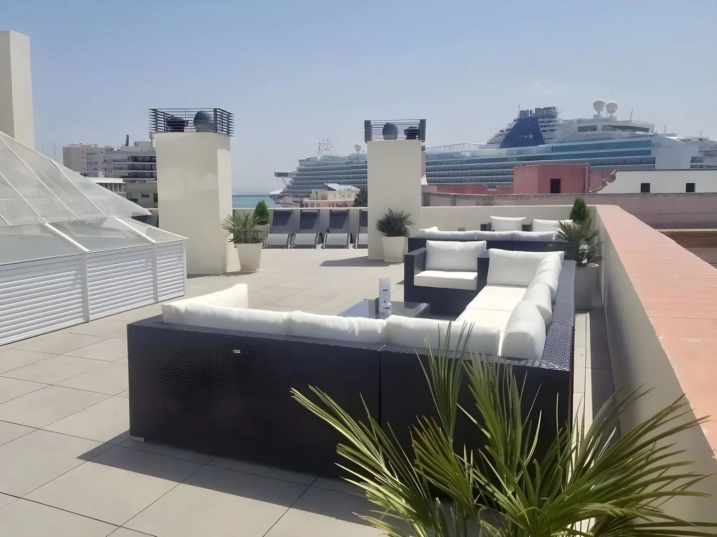 Plazuela del Carbón Suites Terrasse