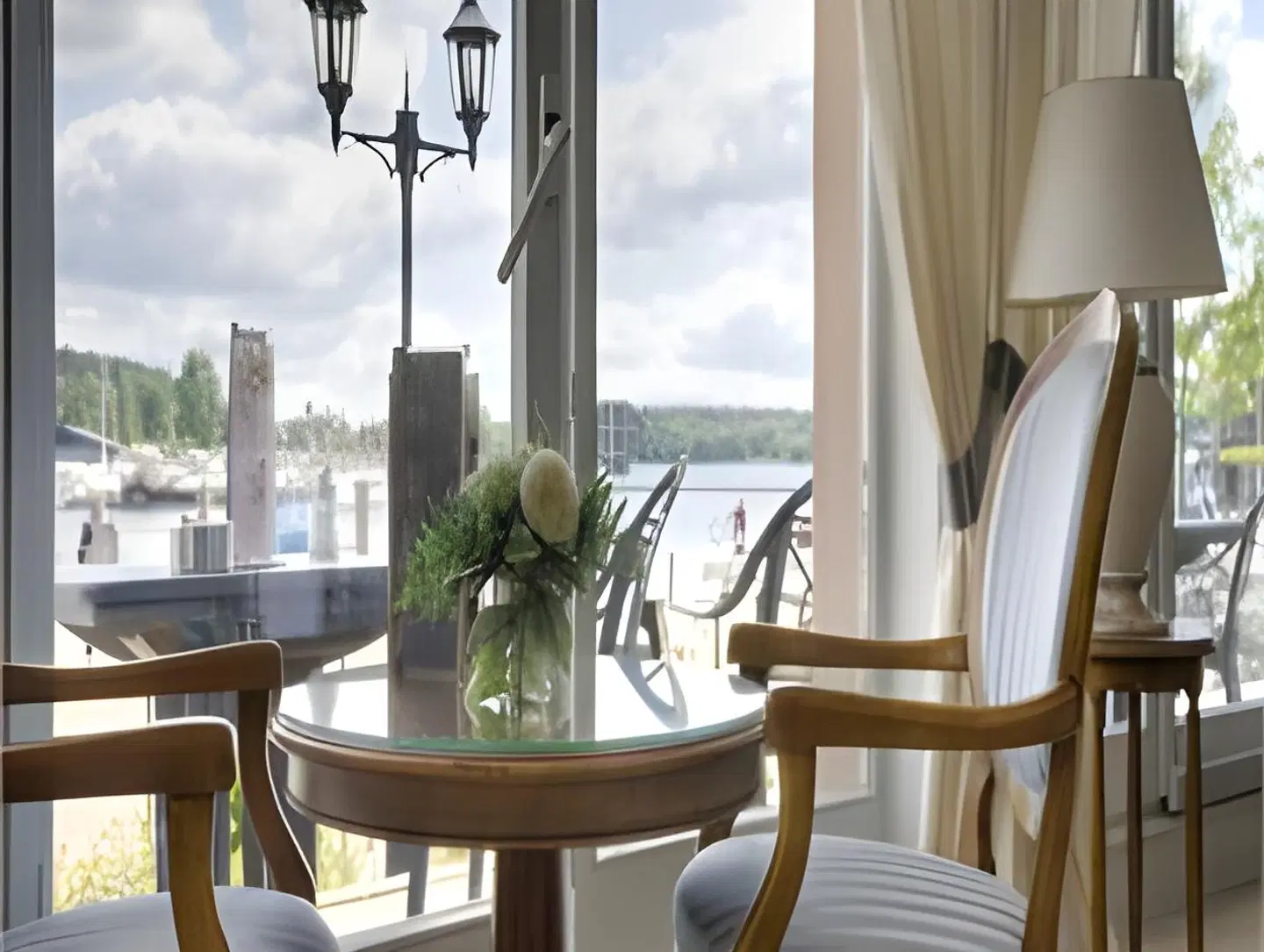 Am Yachthafen Terrasse