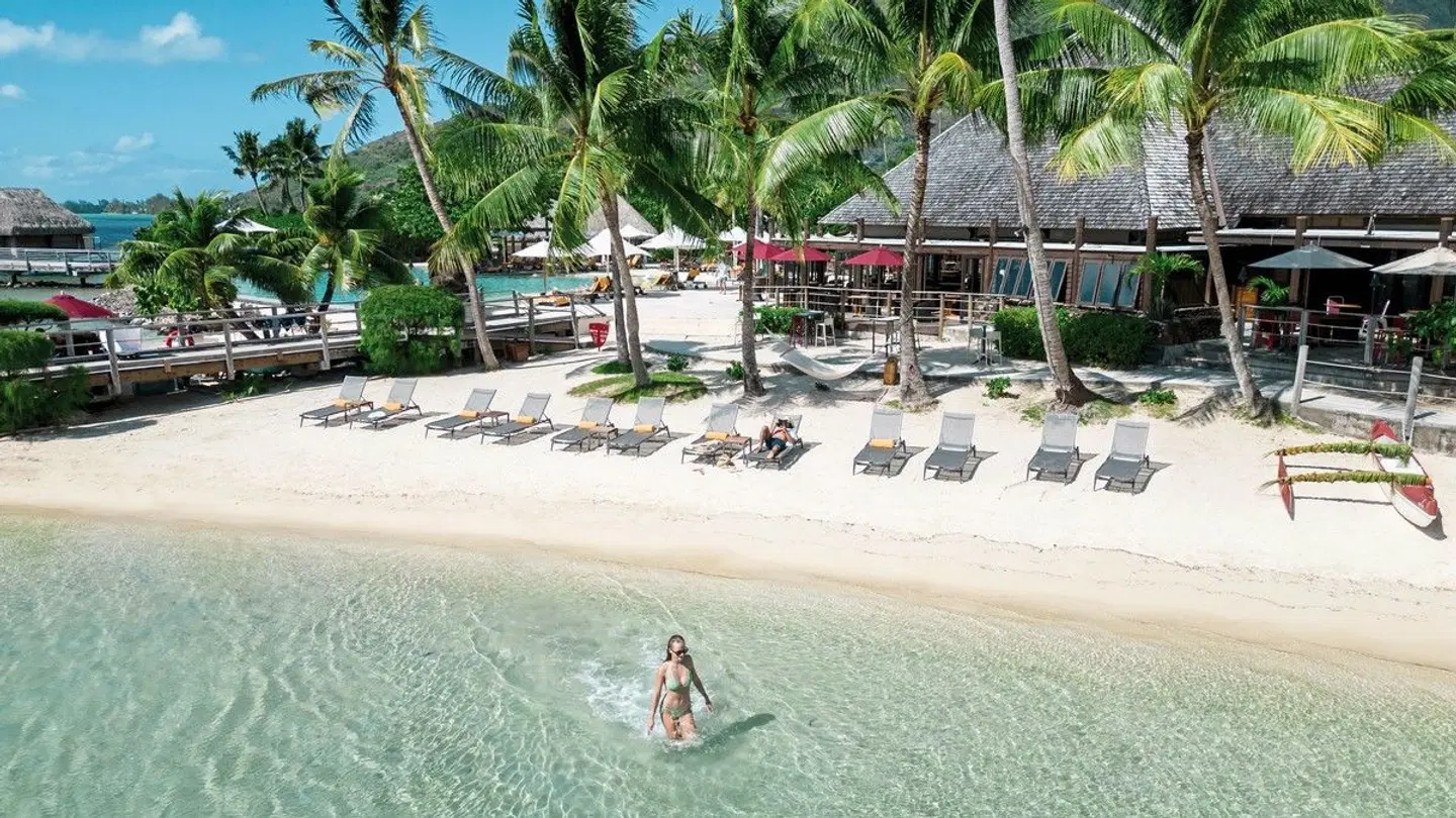 Manava Beach Resort & Spa Moorea Strand