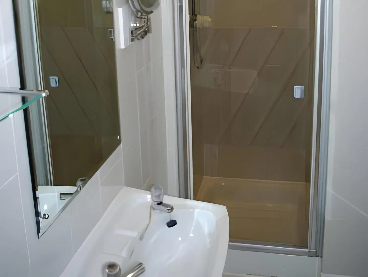 The Pheasant Inn Badezimmer