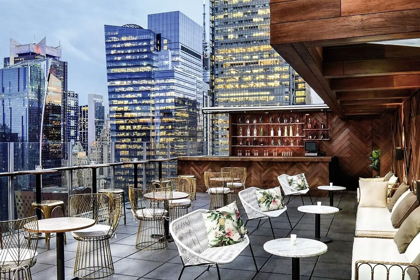 DoubleTree by Hilton Hotel New York Times Square West Terrasse