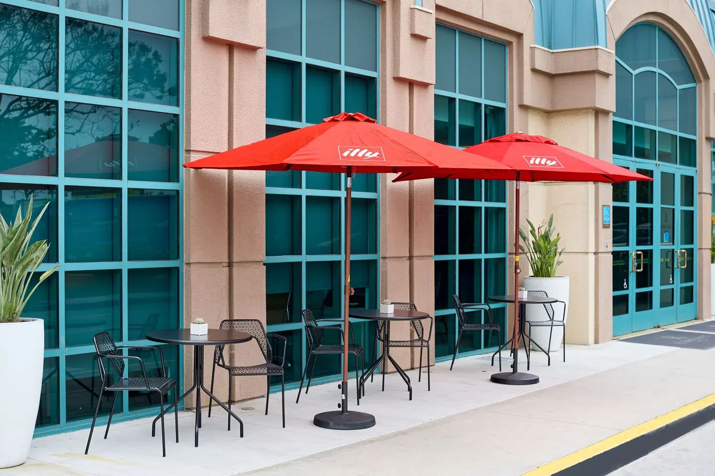 Renaissance Los Angeles Airport Hotel Terrasse