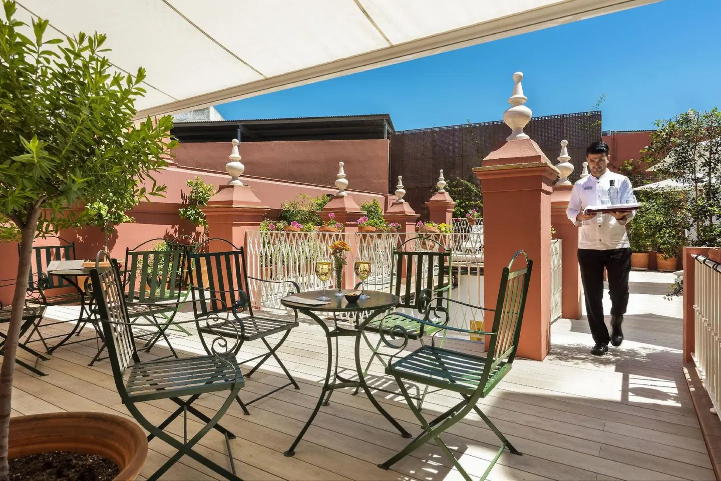 Las Casas de El Arenal Terrasse