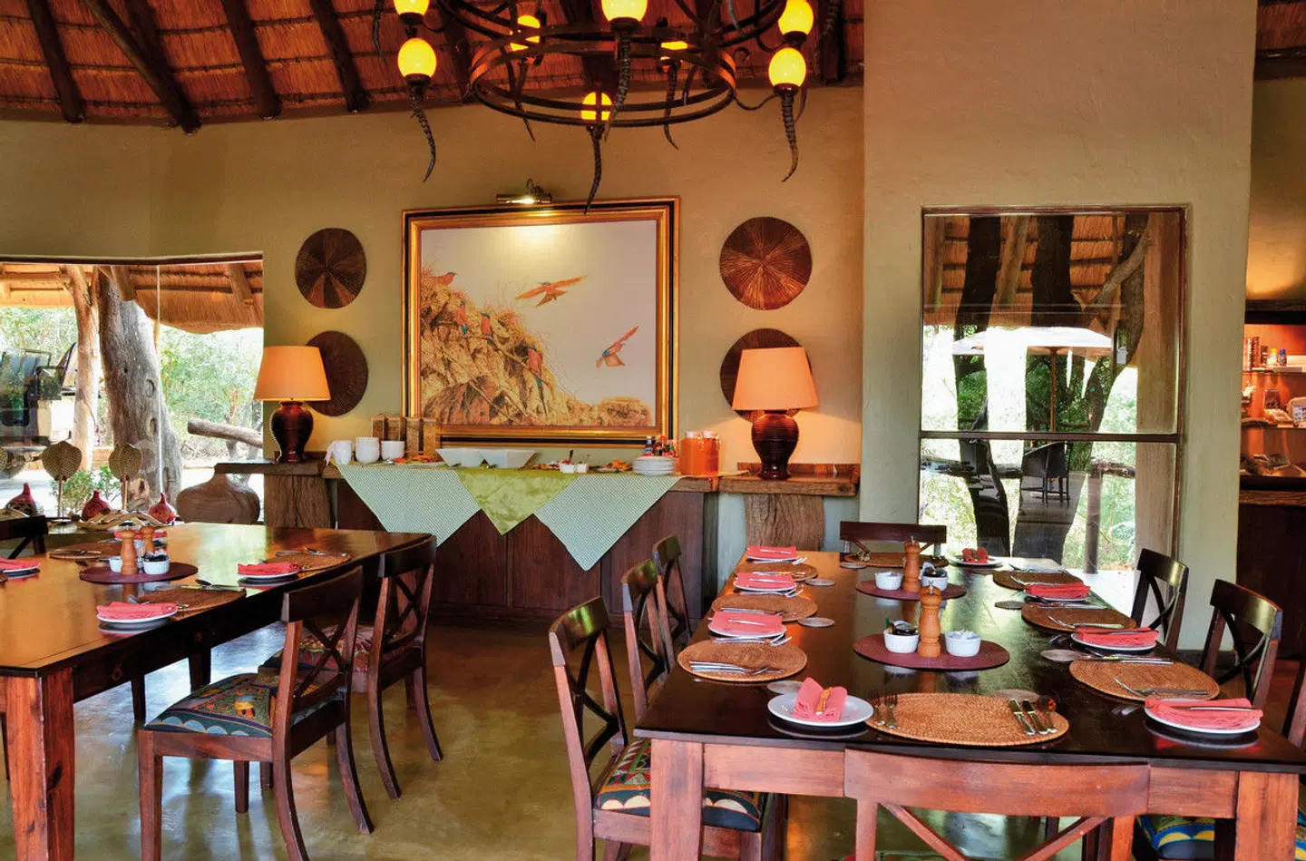 Motswiri Private Safari Lodge Restaurant
