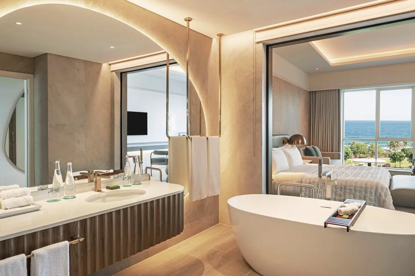 Le Meridien Al Aqah Beach Resort Badezimmer