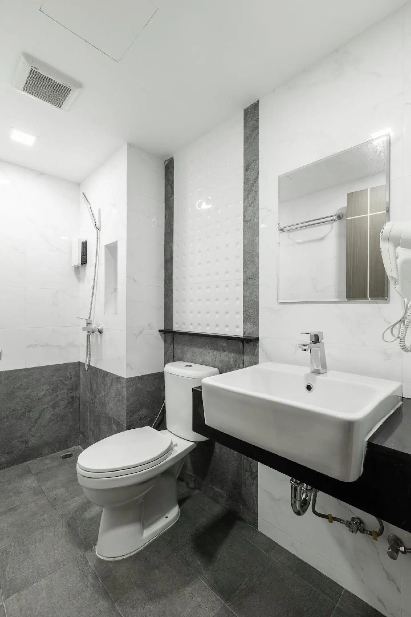 City Park Hotel Bangkok Pratunam Badezimmer