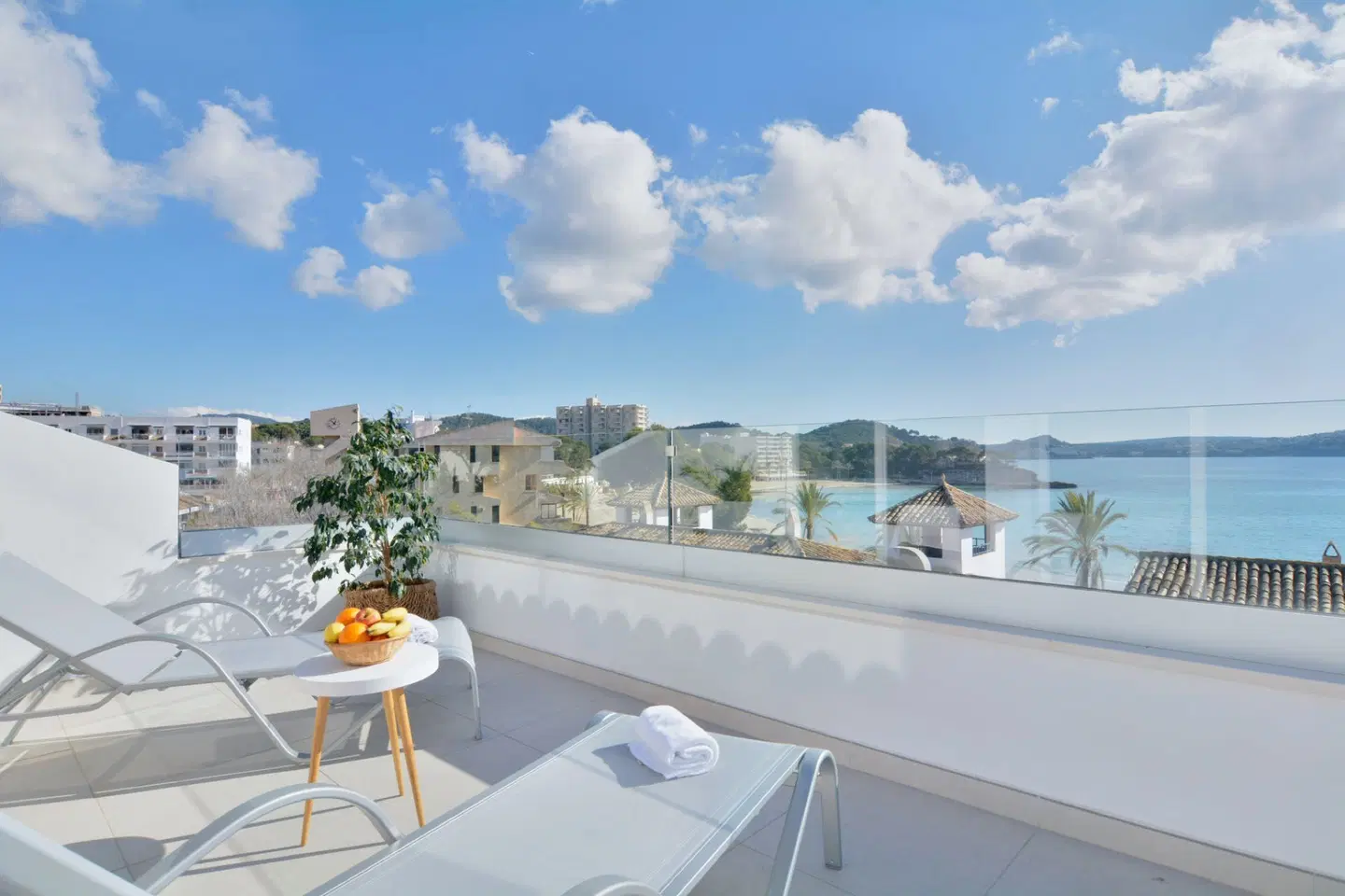 Hotel Paguera Treff Terrasse