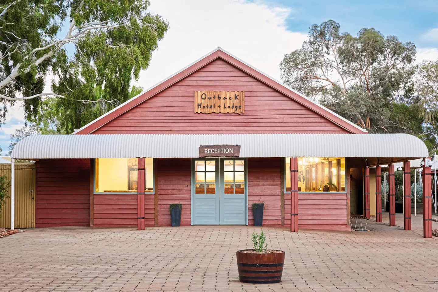 Outback Hotel & Lodge Terrasse