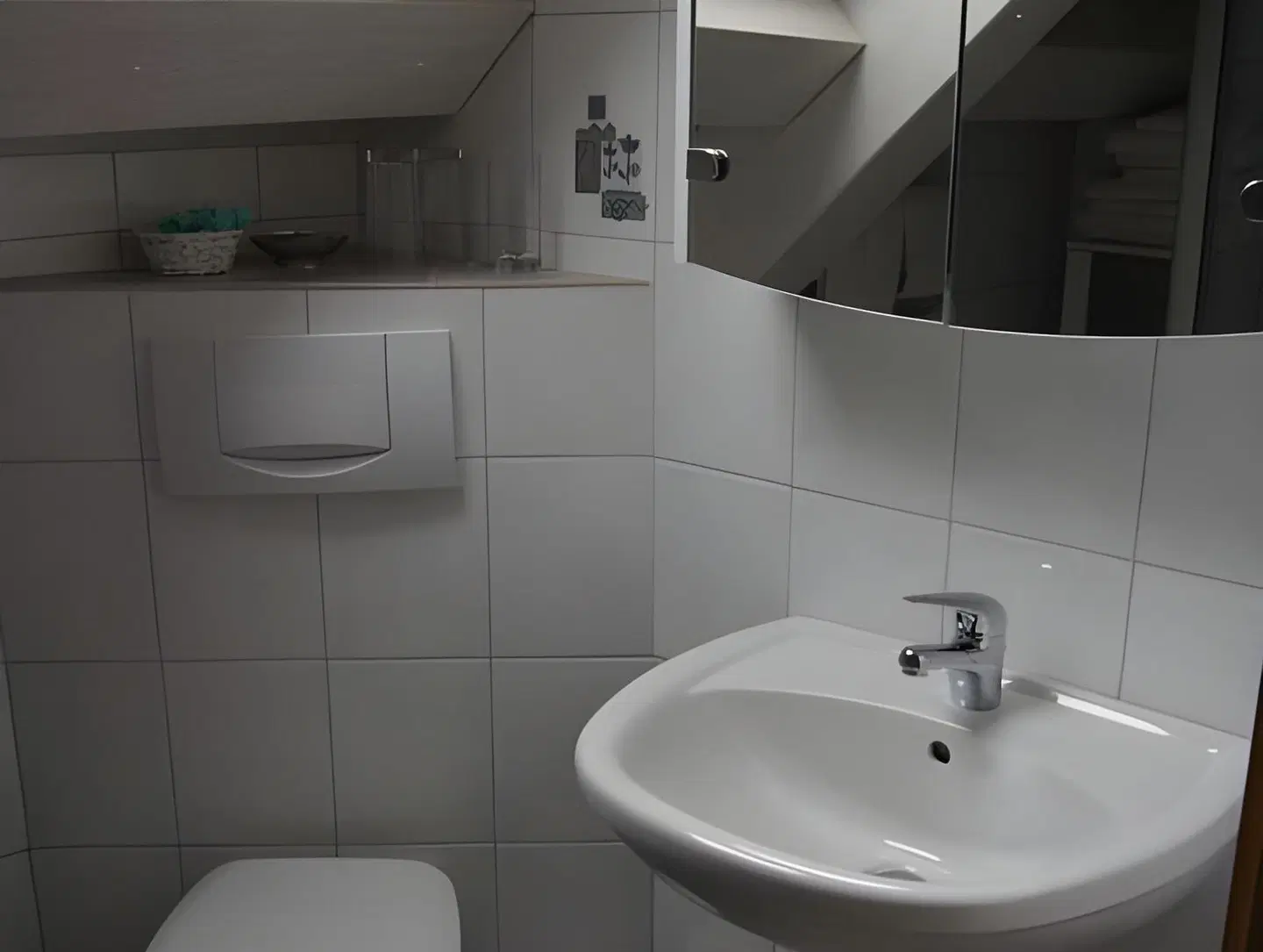 Pension Loni Theisen Badezimmer