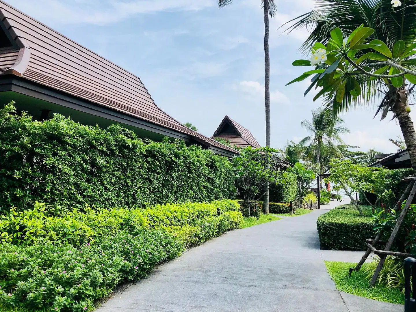Khanom Beach Resort & Spa Garten
