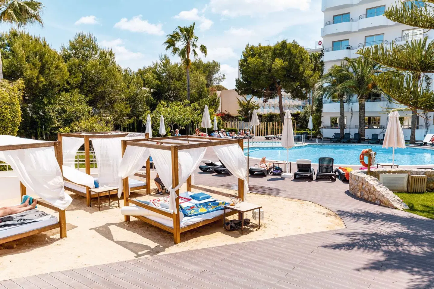 BG Pamplona Terrasse