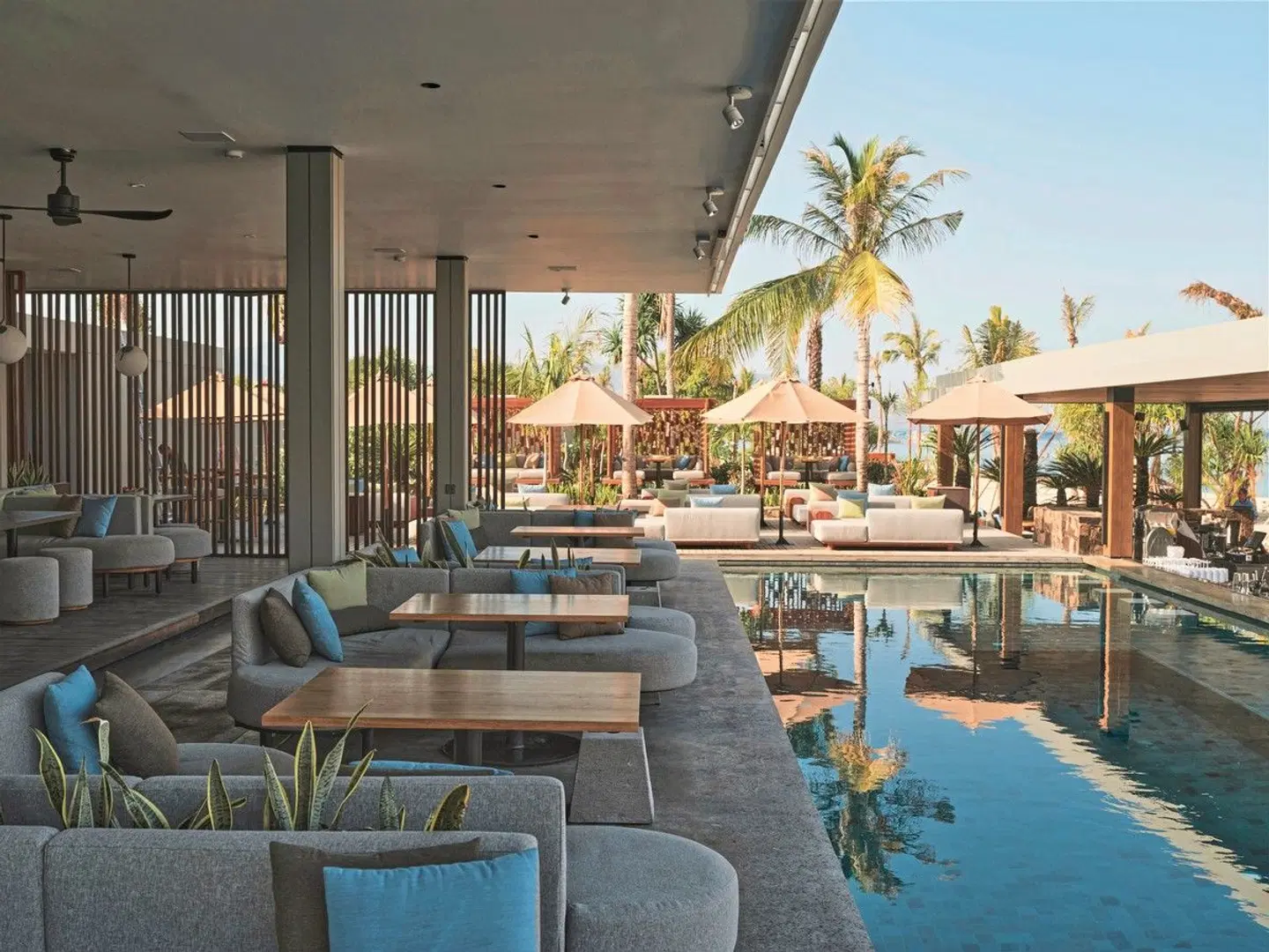 BASK Gili Meno Terrasse