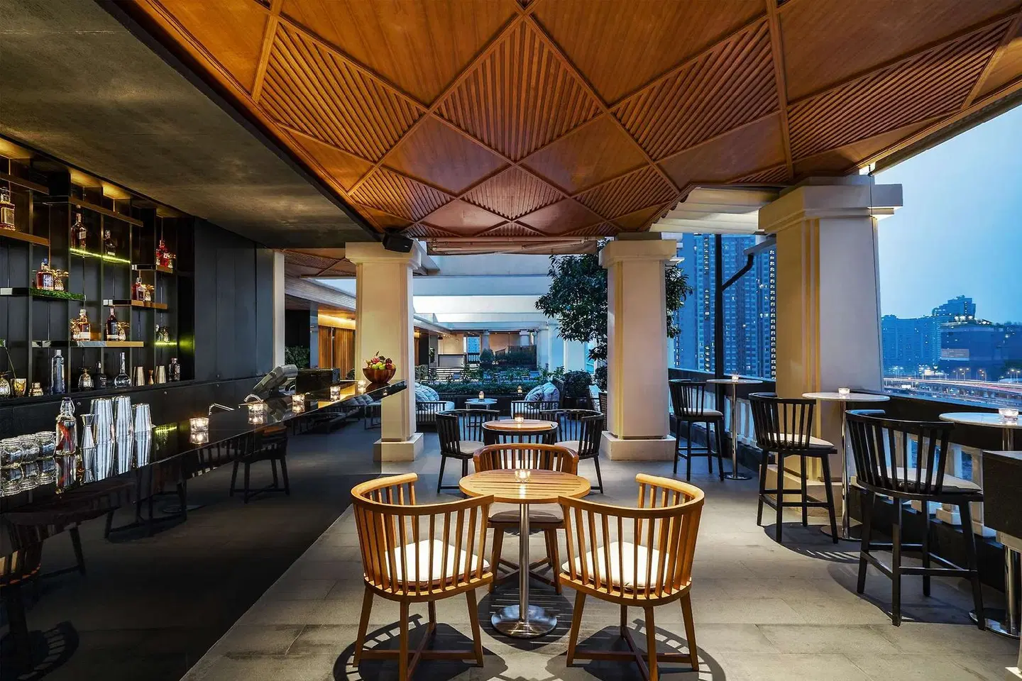 Lancaster Bangkok Terrasse