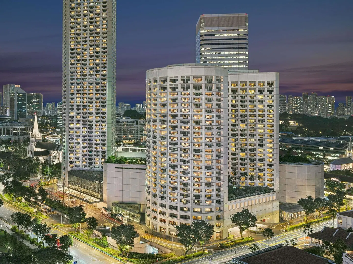 Fairmont Singapore EXTERIOR