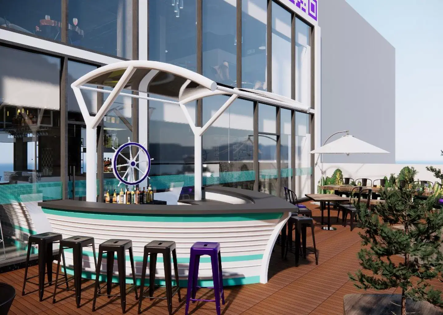 Tru by Hilton Ha Long Hon Gai Centre Terrasse