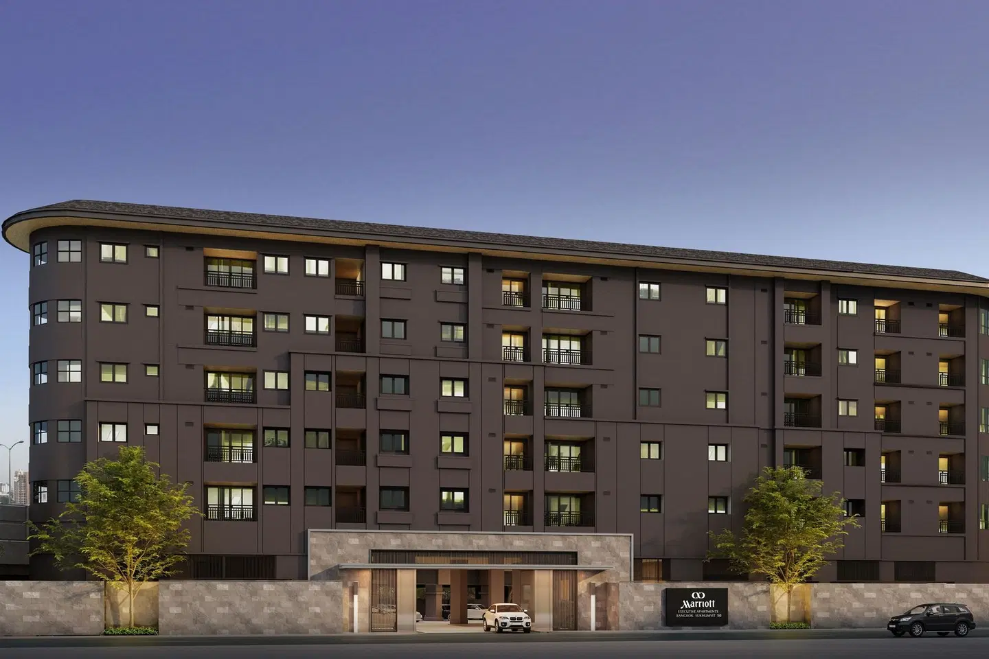 Marriott Executive Apartments Sukhumvit 50 EXTERIOR