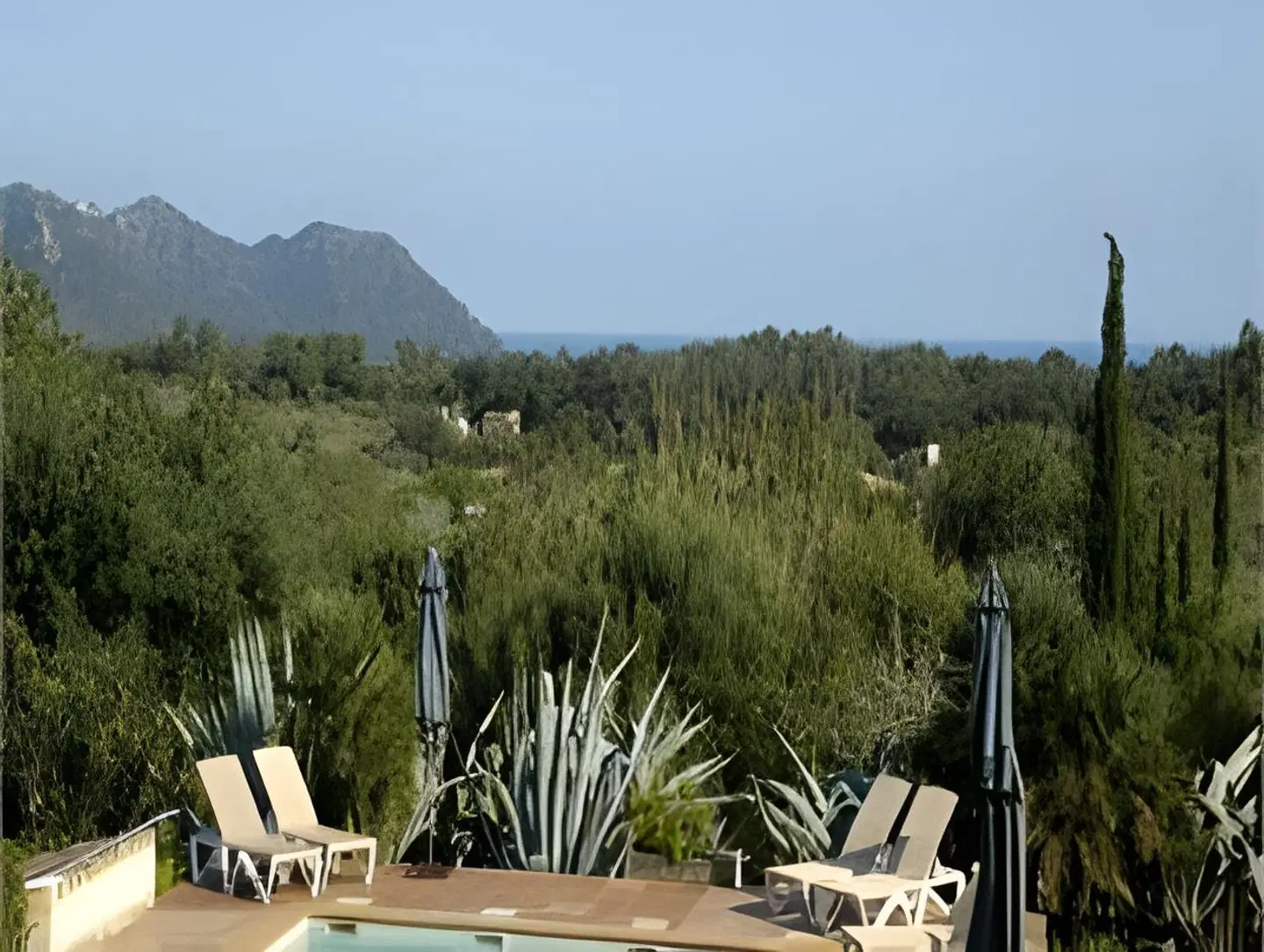 El Encinar de Arta Terrasse