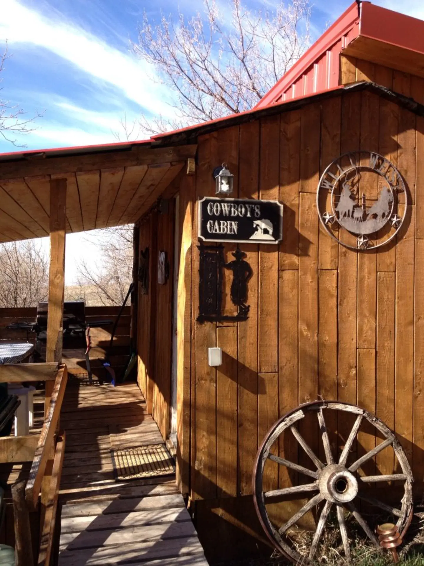 Historic Reesor Ranch Terrasse
