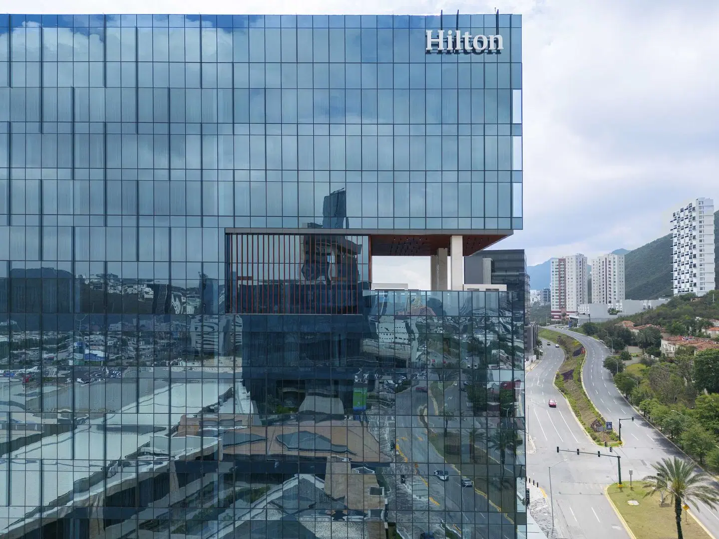 Hilton Monterrey Terrasse