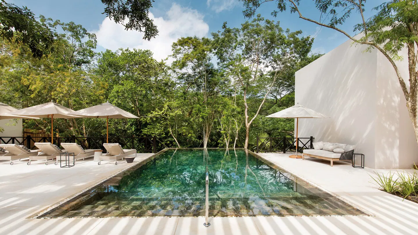 Chablé Yucatan Garten