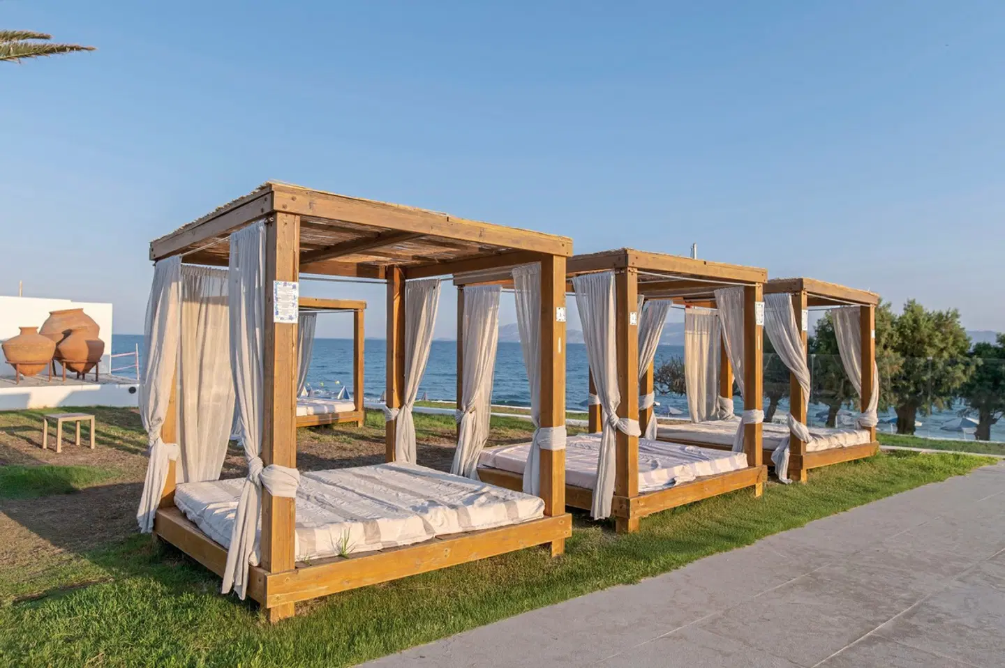 Smy Kos Beach & Splash Terrasse