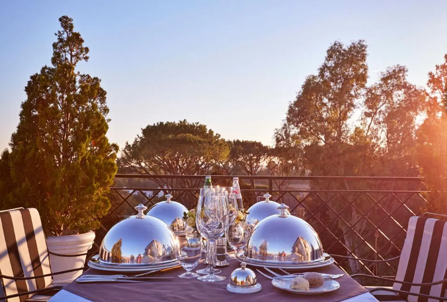 Lord Byron - Small Luxury Hotels of the World Terrasse