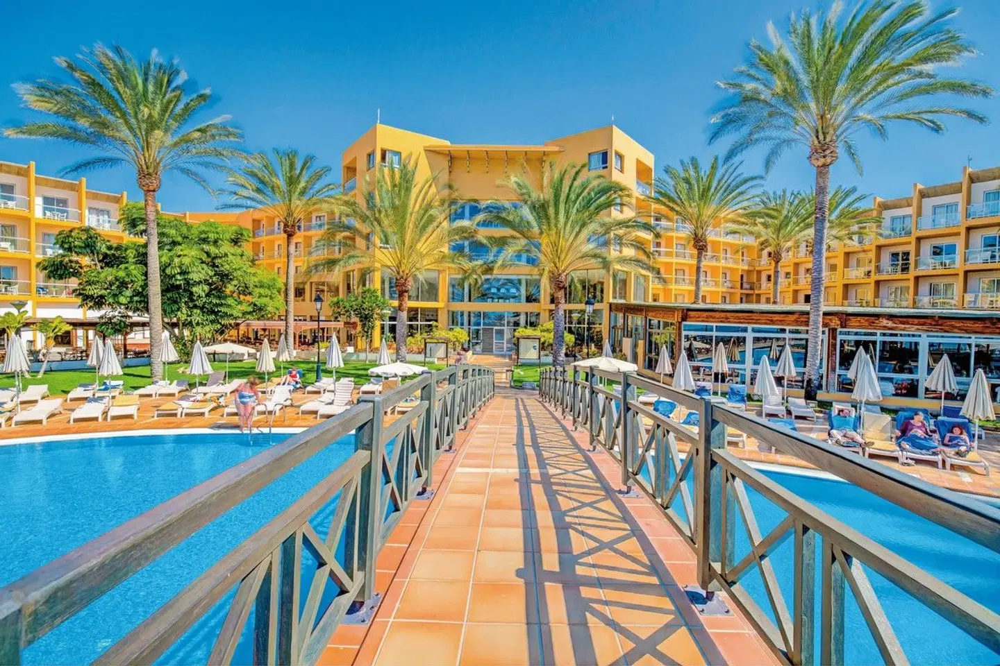 SBH Costa Calma Beach Resort Terrasse