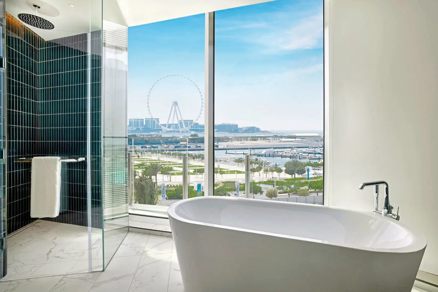 W Dubai - Mina Seyahi Badezimmer