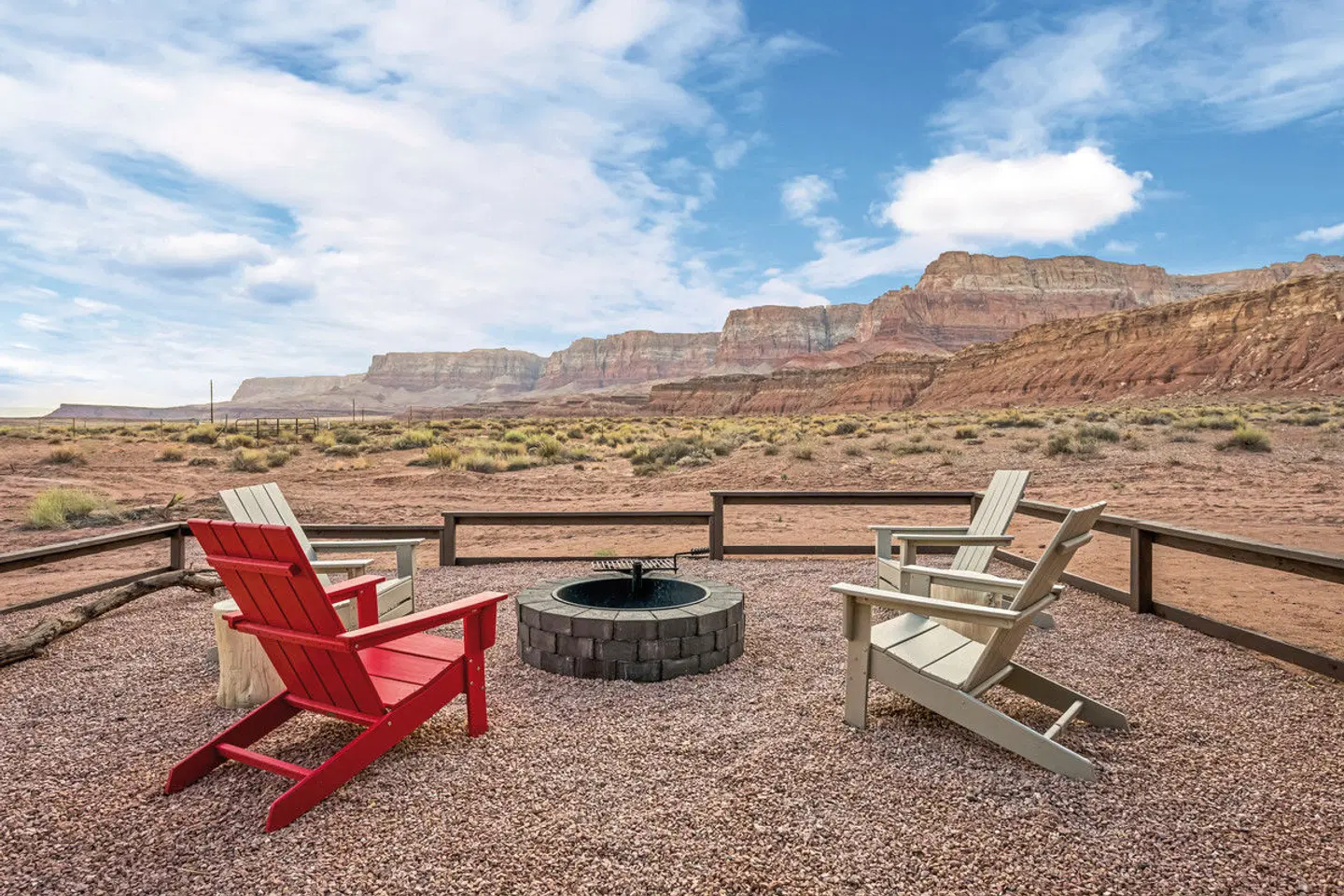 Marble Canyon Lodge Terrasse