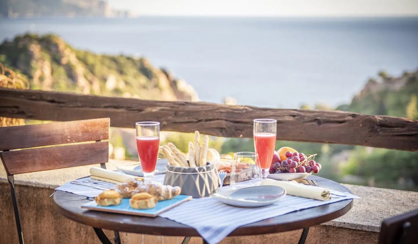 Hotel blau monte turri Terrasse