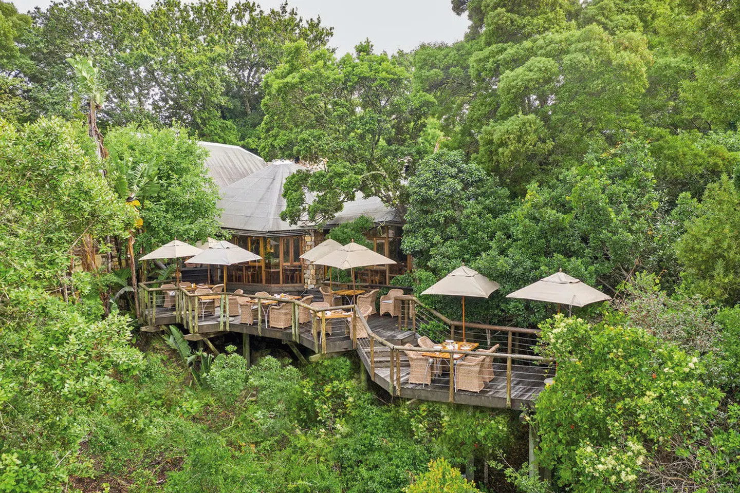 Tsala Treetop Lodge Garten